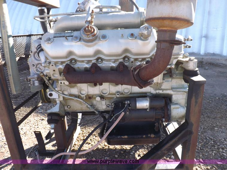 Isuzu 608 CID V8 Diesel Engine On Stand In Ulysses KS Item F6375