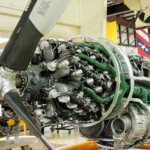 The Engine From The Convair B36 Bomber They Were Mounted On The